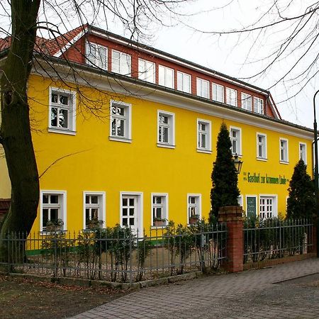 Готель Landgasthof Zur Krummen Linde Stolpe  Екстер'єр фото